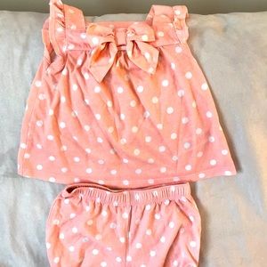 Baby Girls 2 Tops and Bottom Matching Sets
